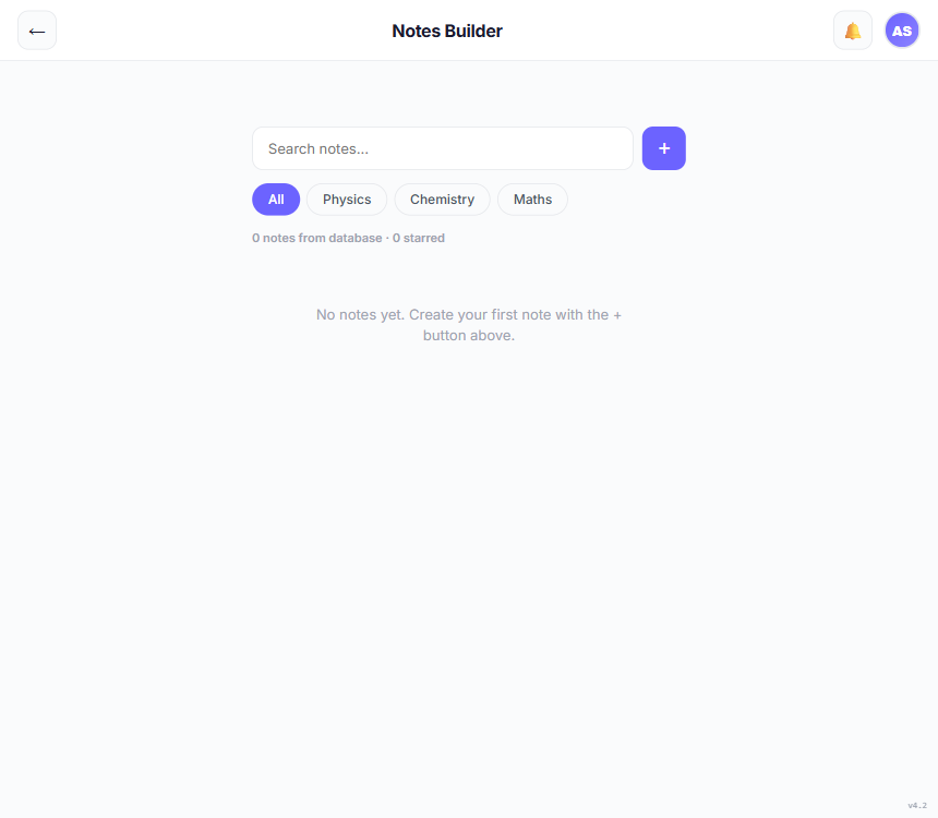 Notes library with auto-topic-tagging